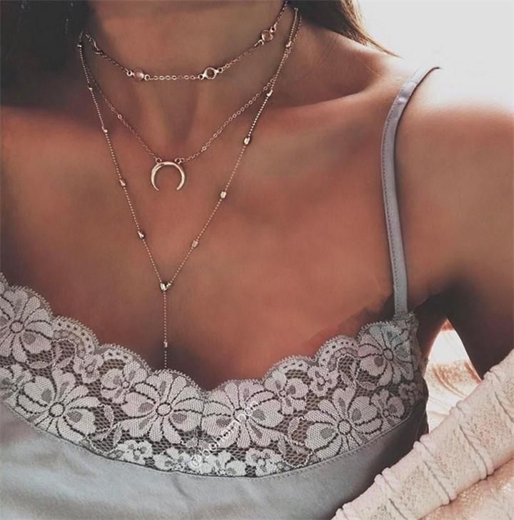 boho style necklace