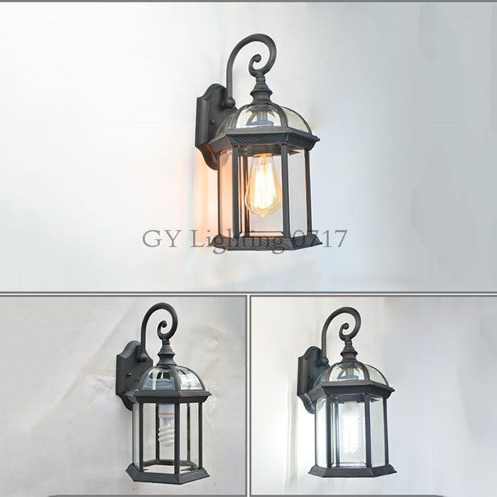 best rustic waterproof outdoor wall lamp antique outdoor garden