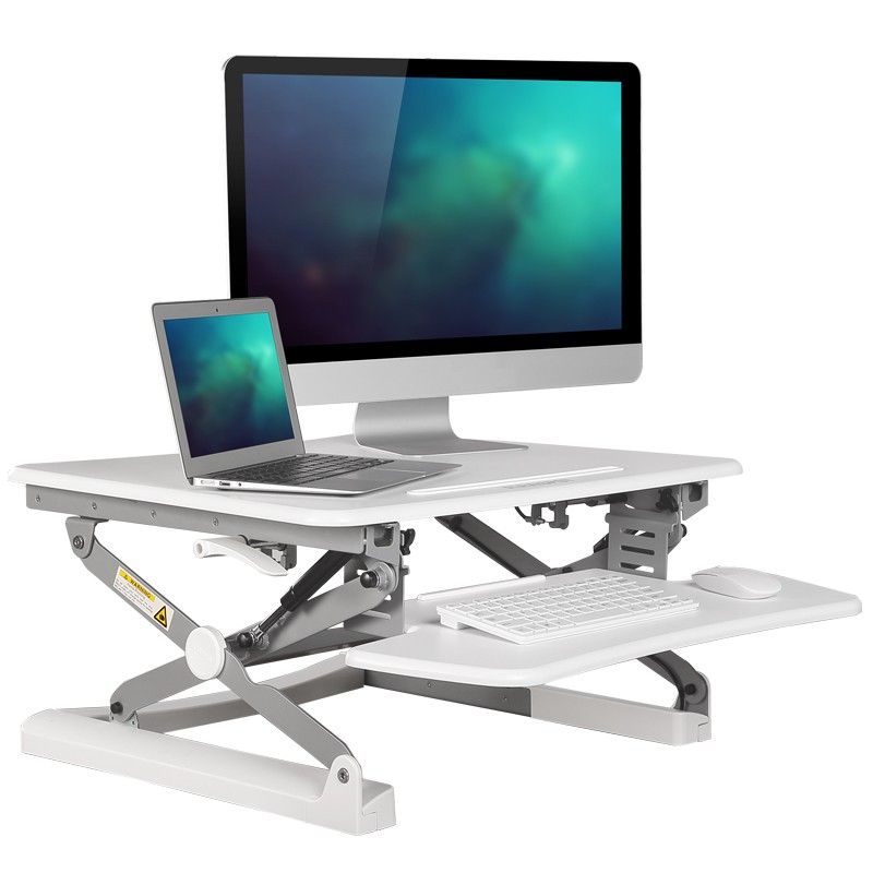2018 Loctek M1 Easyup Height Adjule Sit Stand Desk Riser 2018 Loctek M1 Easyup Height Adjule Sit Stand Desk Riser Foldable Laptop Notebook Monitor Holder With Keyboard Tray From Starship12