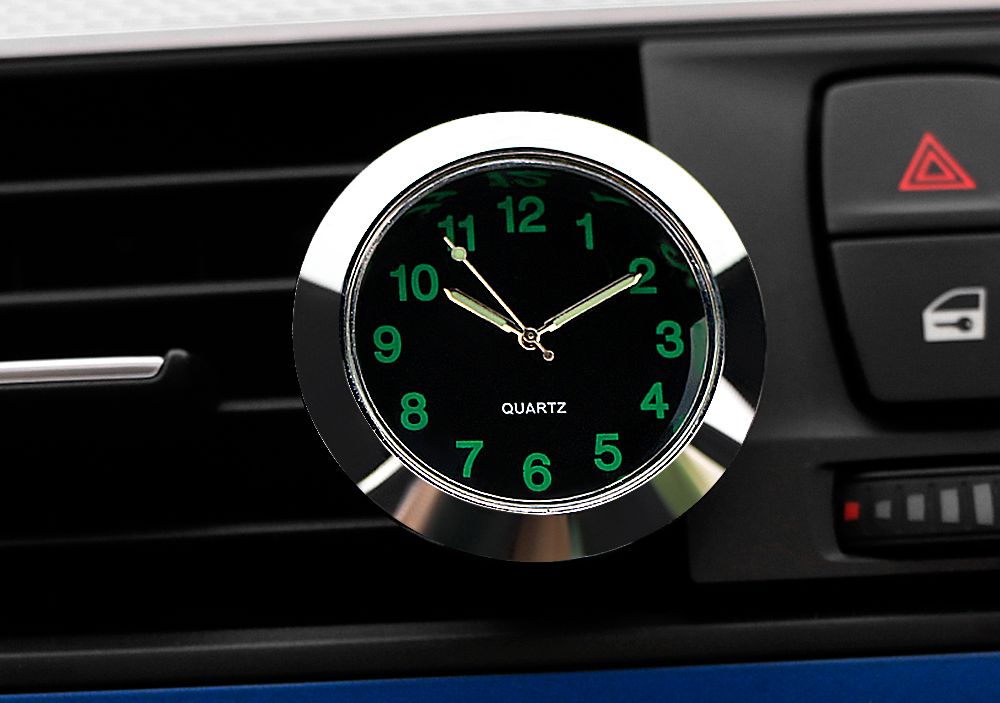 Automobile Quartz Clock Car Decoration Watch Ornaments Vehicle Auto