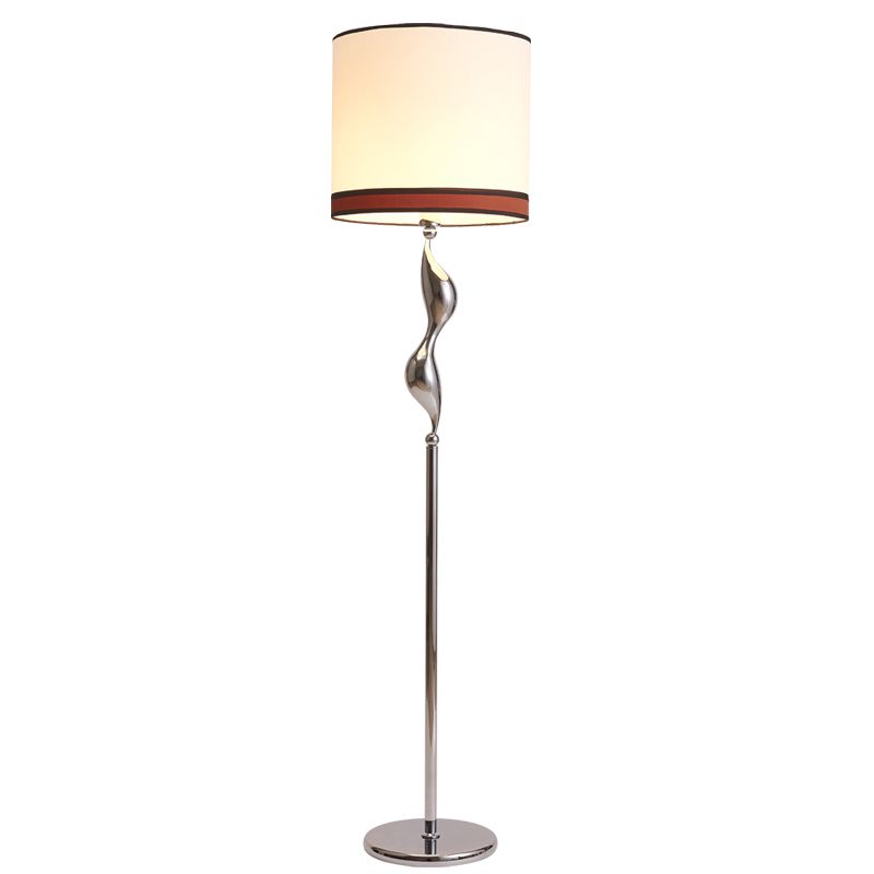 Modern Standing Lamps For Living Room Bedroom Kids Long Floor Stand Modern Standing Lamps For Living Room Bedroom Kids Long Floor Stand Lamp Chrome Cloth Fabric Loft Lights E27 110 220v