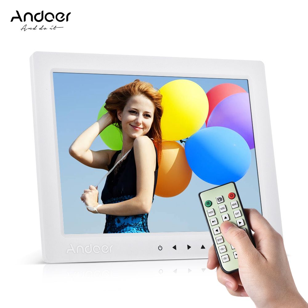 Wholesale 10 Hd Digital Photo Frame Desktop 1080p Mp4 Video Mp3 Audio Ebook Clock Calendar Support Auto Play With Remote Control