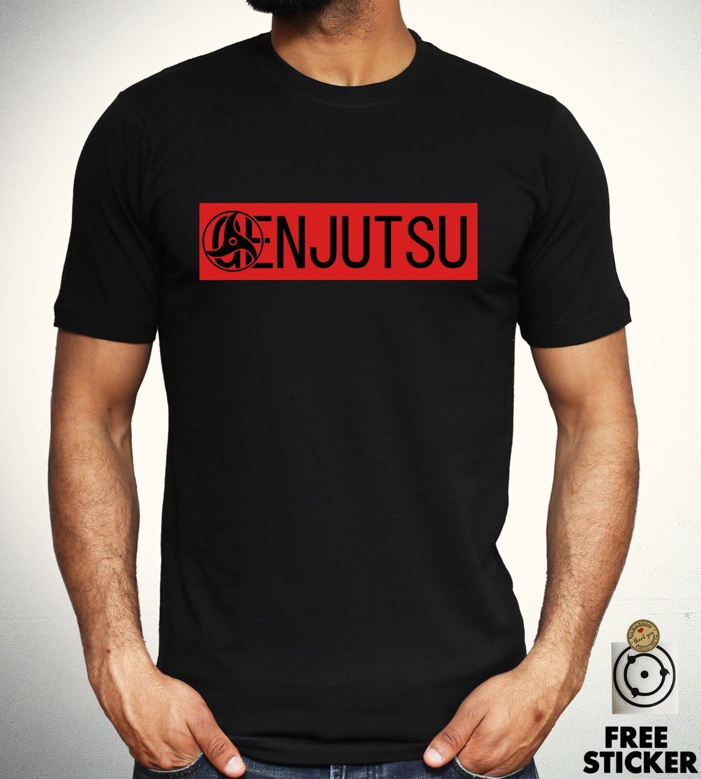 Naruto Genjutsu Illusion T Shirt Sharingan Uchiha Tee Anime Fashion