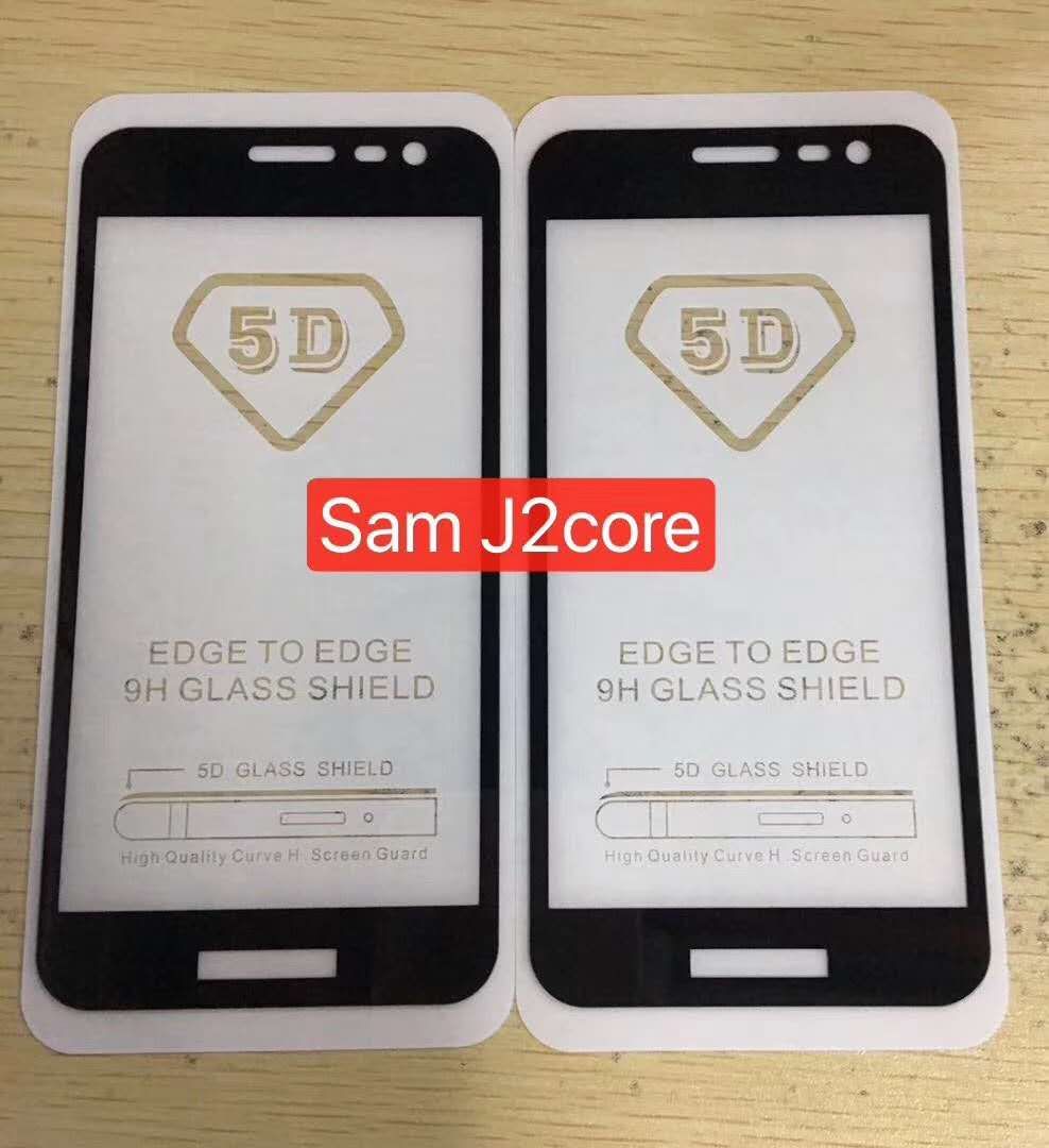 9d 5d Full Glue Tempered Glass For Samsung J2 Core Pro 2018 9h Full