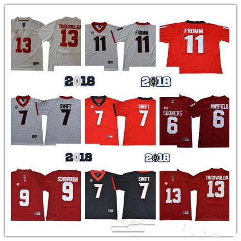 D Scarbrough Oklahoma Bo Fitzpatrick Fromm Minkah Tagovailoa Sooners Swift Jake Jalen Andre Tua Mayfield Football 2018 Jerseys Hurts D Scarbrough Oklahoma Bo Fitzpatrick Fromm Minkah Tagovailoa Sooners Swift Jake Jalen Andre Tua Mayfield Football 2018 Jerseys Hurts