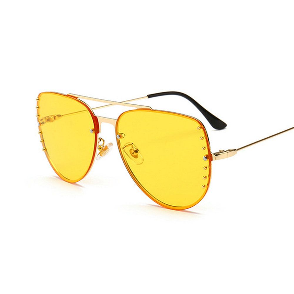 yellow john lennon glasses