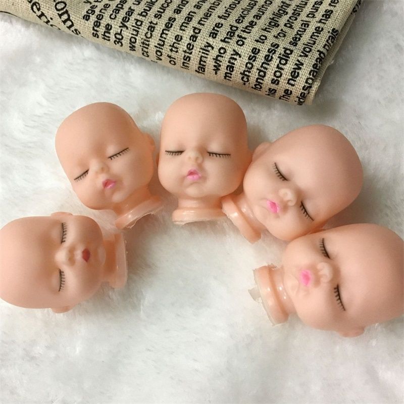 Compre Dormir Muñecas Bebé Cabeza De Peluche De Peluche