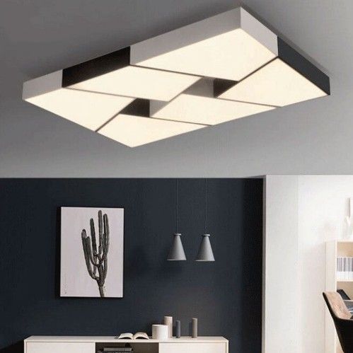 Großhandel Moderne LED Deckenleuchten Einfache Art Smart Home LED ... Großhandel Moderne LED Deckenleuchten Einfache Art Smart Home LED ...