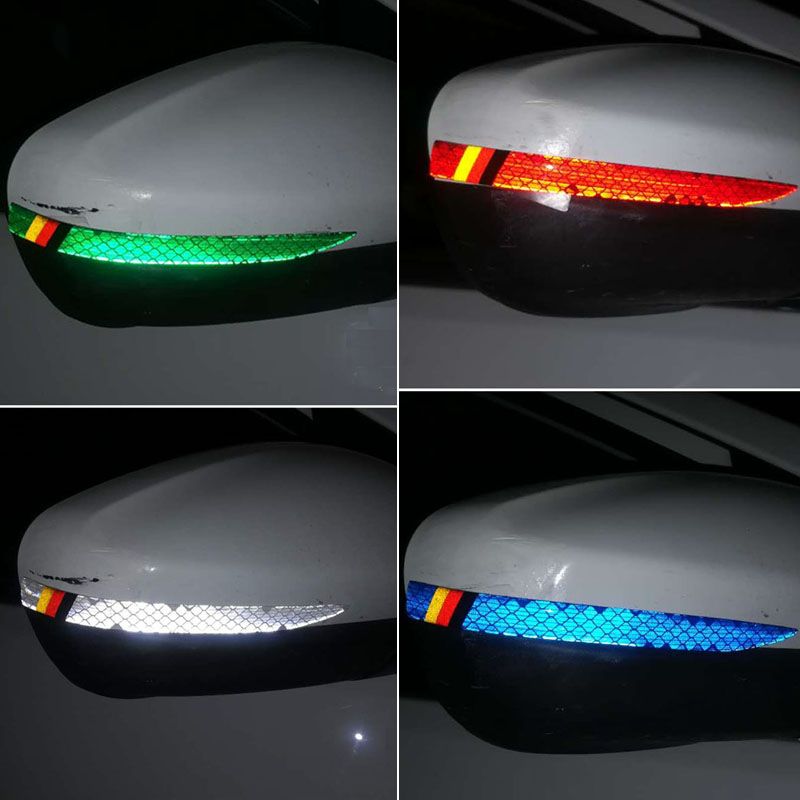 2019 Applicable To Audi Rearview Mirror Reflective Stickers A1 A3 A4 B8 A5 C6 A6 A6 A8 Q3 Q5