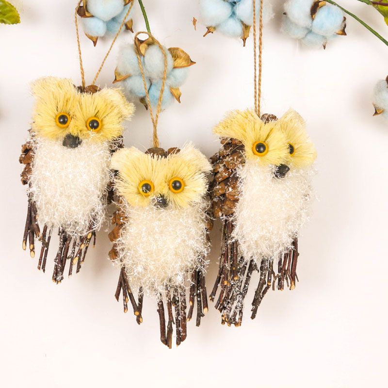 6 2 christmas tree decorations natural sisal bird pinecones handmade ornaments owl decors new year festival decor christmas outdoor decorations on sale - Outdoor Christmas Tree Decorations For Birds 6 2 christmas tree decorations natural sisal bird pinecones handmade ornaments owl decors new year festival decor christmas outdoor decorations on sale - Outdoor Christmas Tree Decorations For Birds