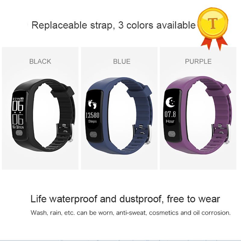 New HRV Movement Monitor Breathing Training Smart Band Blood