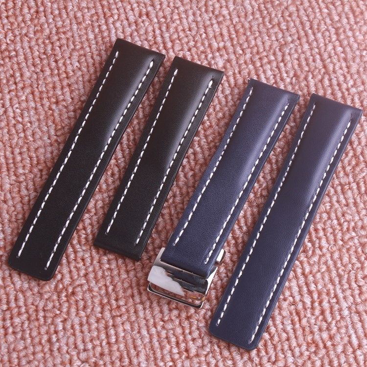 Acquistare Cinturino In Vera Pelle Di Vitello 22mm 24mm Orologi Breitling  Avenger Serie Cinturino Cinturino Uomo Moda Polsino Nero Blu Economico |  Consegna Veloce E Qualità | It.Dhgate