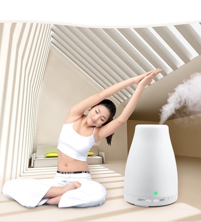 LED Essential Oil Diffuser 100ML Portable Aroma Humidifier Diffuser LED