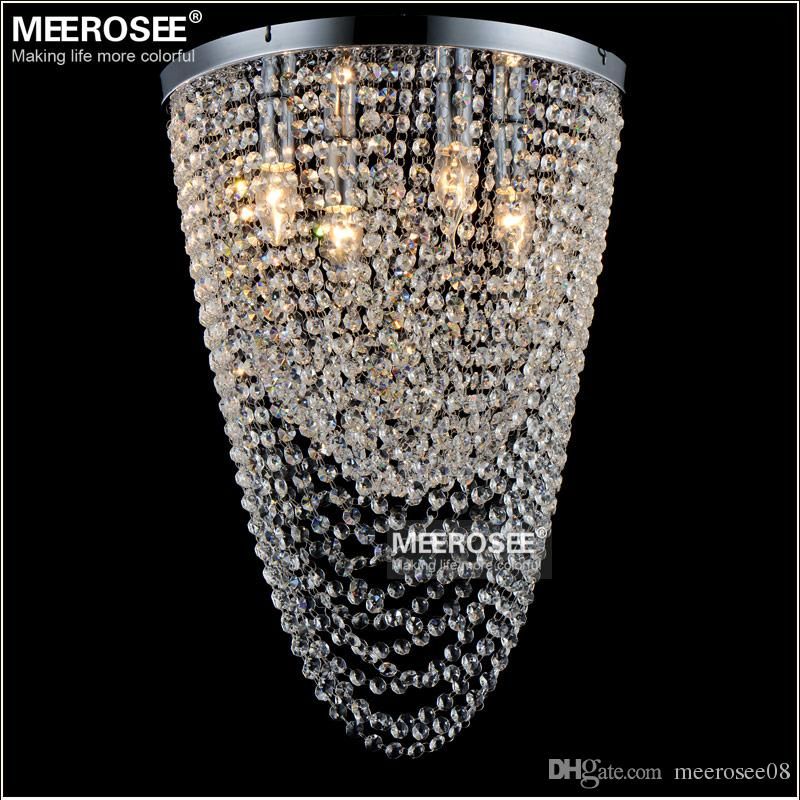 Flush Mounted Crystal Chandelier Light Fixture Curtain Flush Mounted Crystal Chandelier Light Fixture Curtain Bedroom Kitchen Aisle Porch Lamp Hallway Re Lighting Orb