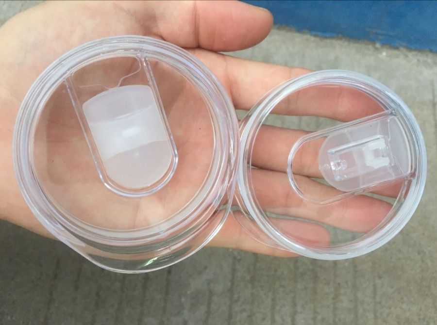 2020 9oz 12oz Stemless Egg Cup Wine Glass Slip Lid For Drinks Coffee