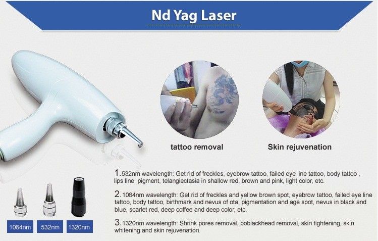 Elight rf q-anahtarlı nd yag lazer saç ve dövme çıkarma makinesi için Çin güzellik salonu ekipmanları