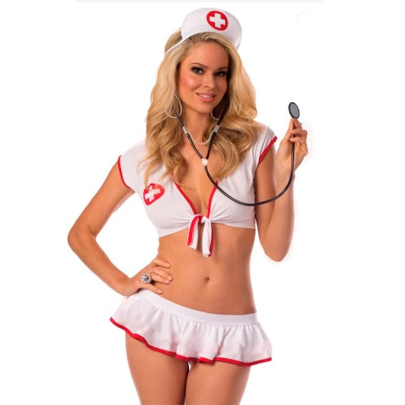  Sexy Nurse Costume Doctor Costumes Cosplay Ladies Plus Size.