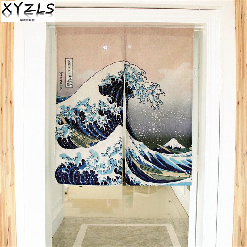 Xyzls Customized Japanese Cotton Linen Kitchen Curtain Bedroom Door Xyzls Customized Japanese Cotton Linen Kitchen Curtain Bedroom Door Fish Dragon Valance Half Curtains Uk 2019 From Hariold 38 7 Dhgate