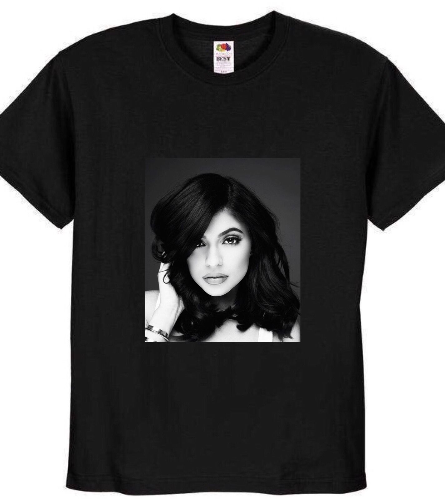 Kylie Jenner T Shirt In Black 100 High Quality Cotton New