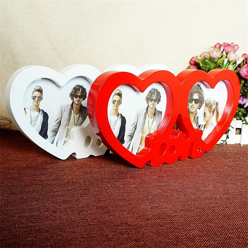 2019 Heart Shape Photoes Frame Love Couple Picture Wedding 2019 Heart Shape Photoes Frame Love Couple Picture Wedding Photo Household Decor Desktop Decoration Framework From Anzhuhua 26 98 Dhgate