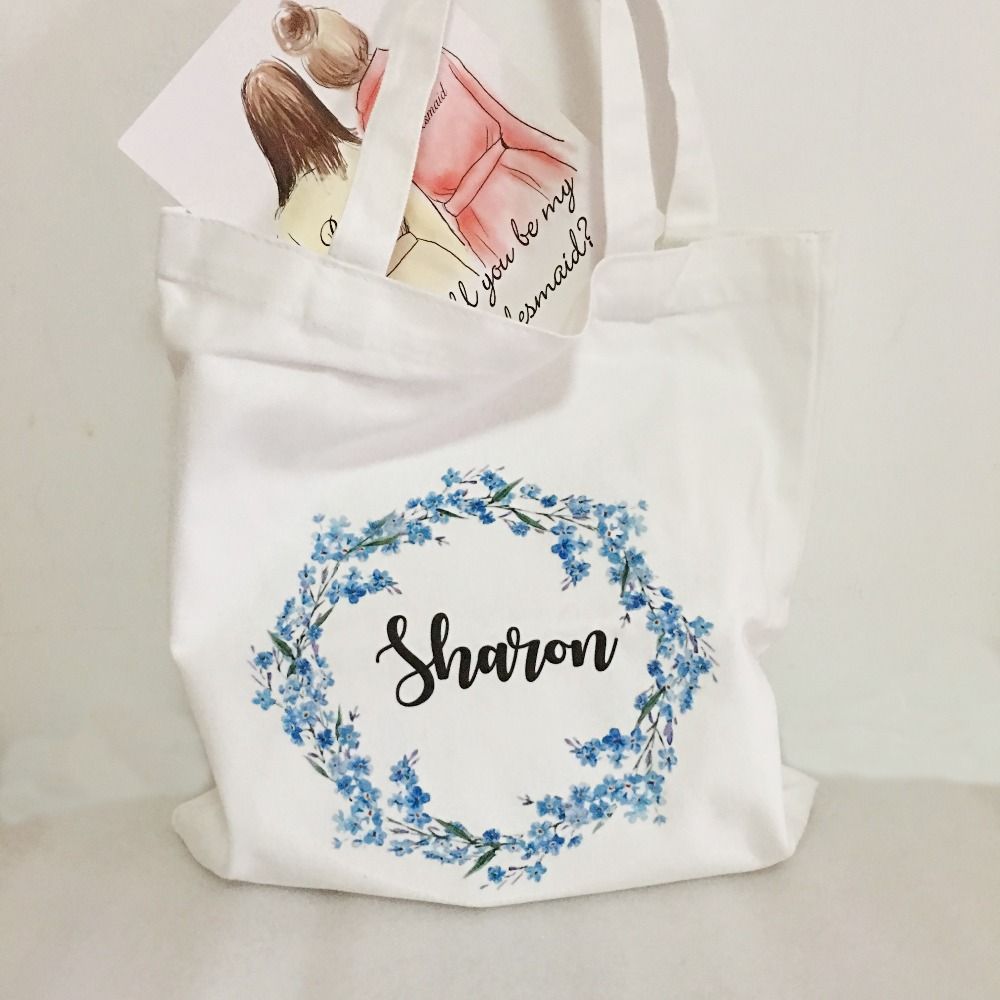 personalized bridesmaid gift bags