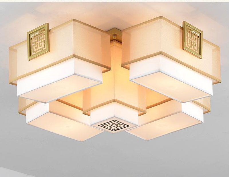 Plafoniera Quadrata E27 : Acquista cina lampada da soffitto semplice plafoniera quadrata