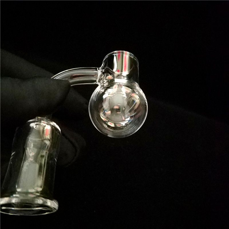 2020 Round Bottom Gavel Flat Top Quartz Banger 4mm Bottom XL 10mm 14mm