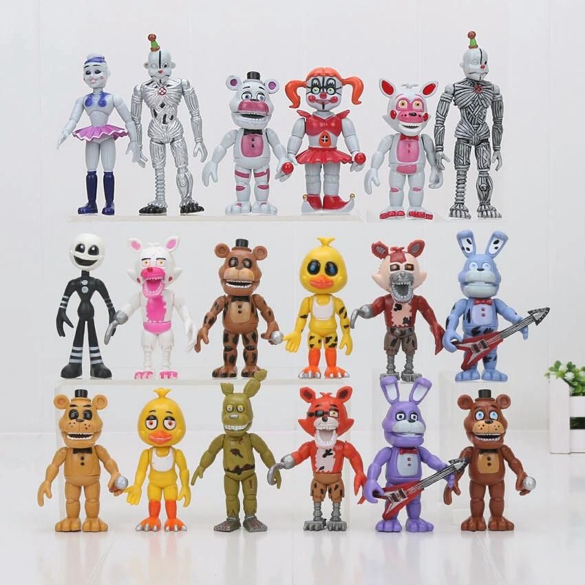 five nights at freddy's action figures at walmart