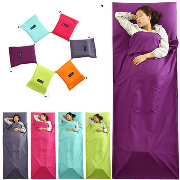 2020 75x210cm Outdoor Sleeping Bag Liner Polyester Pongee Portable
