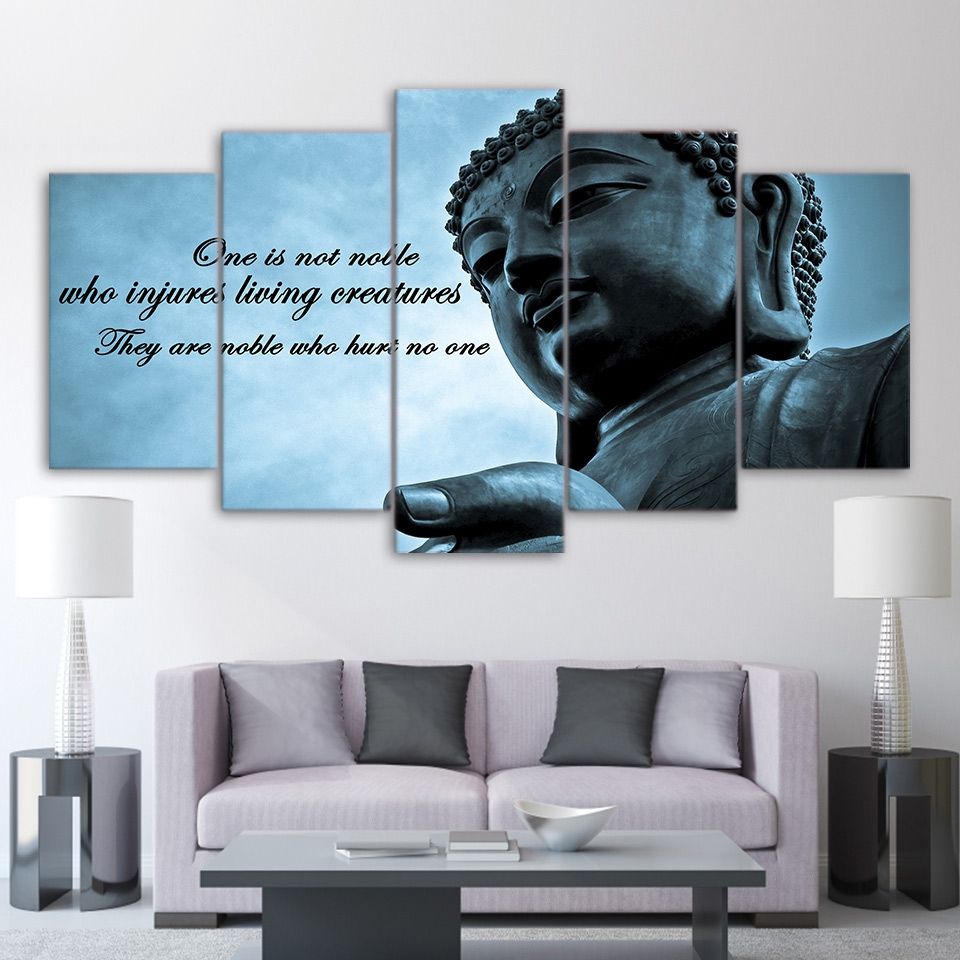 2019 wall art frame pictures hd printed huge buddha statue zen canvas poster modern living room decor art painting artwork from z793737893 8 89 dhgate