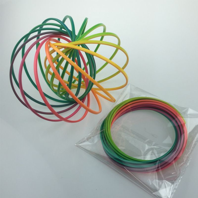 Kids Magic Ring Toroflux Flow Ring Toy Holographic By While Moving