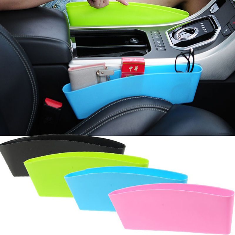 11 34cm Auto Car Seat Console Organizer Side Gap Filler Storage Box Bins Bag Pocket Holder Case For Phone Key Hh7 422