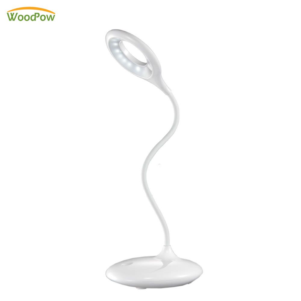 Led Desk Lamp Mini Foldable Table Usb Charging Eye Protection Student Learn Bedroom Bedside Light