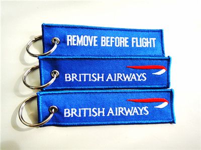 british airways crew tags