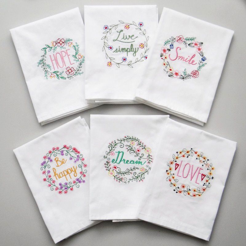 Pure Cotton Super Absorbent Restaurant Fashion Printed Table Napkin