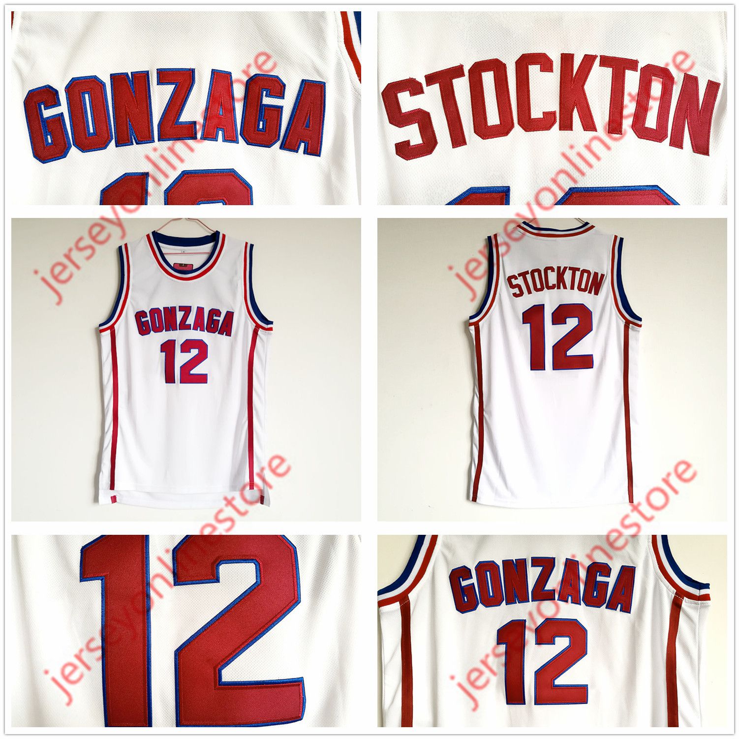 john stockton t shirt jersey