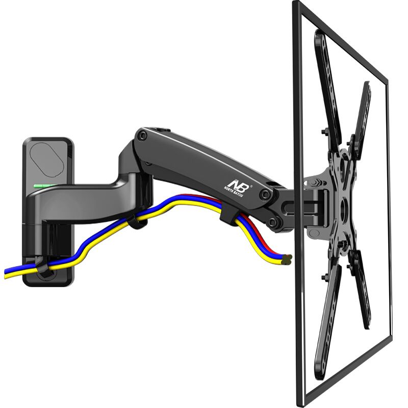 Nb F500 Tv Wall Mount 50 60 Inch Lcd Monitor Holder Gas Spring Free Nb F500 Tv Wall Mount 50 60 Inch Lcd Monitor Holder Gas Spring Free Lifting Swivel Stretchable Stands Long Arm Hang Bracket Home Theatre Installation