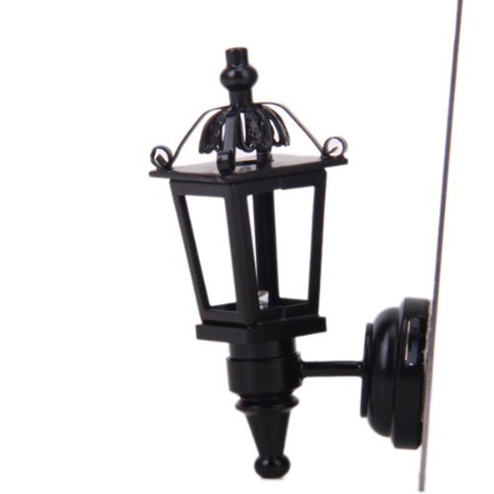 2019 Vintage Diy Dollhouse 1 12 Miniature Led Wall Light 2019 Vintage Diy Dollhouse 1 12 Miniature Led Wall Light Lamp Black From Kaifeng001 18 19 Dhgate Com