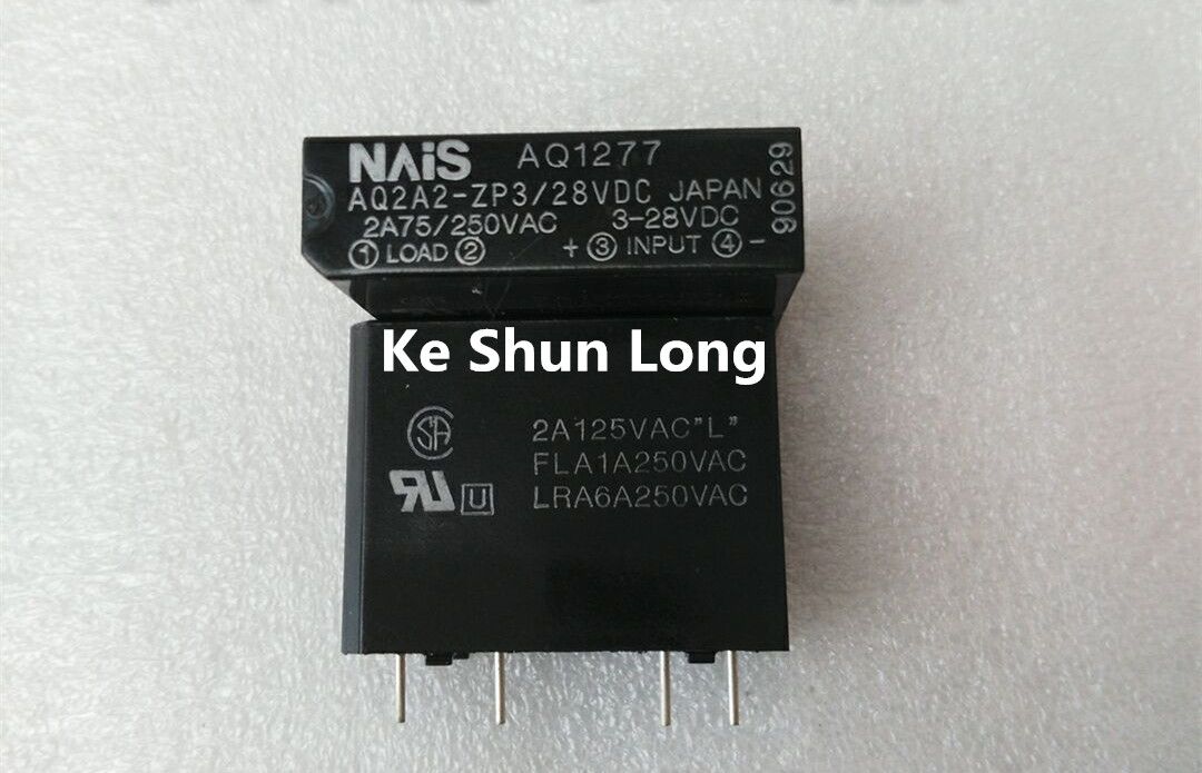 2019 original new aq2a2 zp3 28vdc aq1277 4pins 2a solid state relay