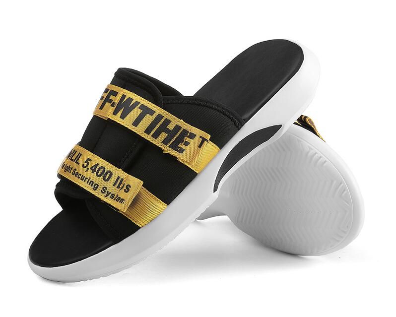 designer slides ow brand of the white men s designer slippers summer