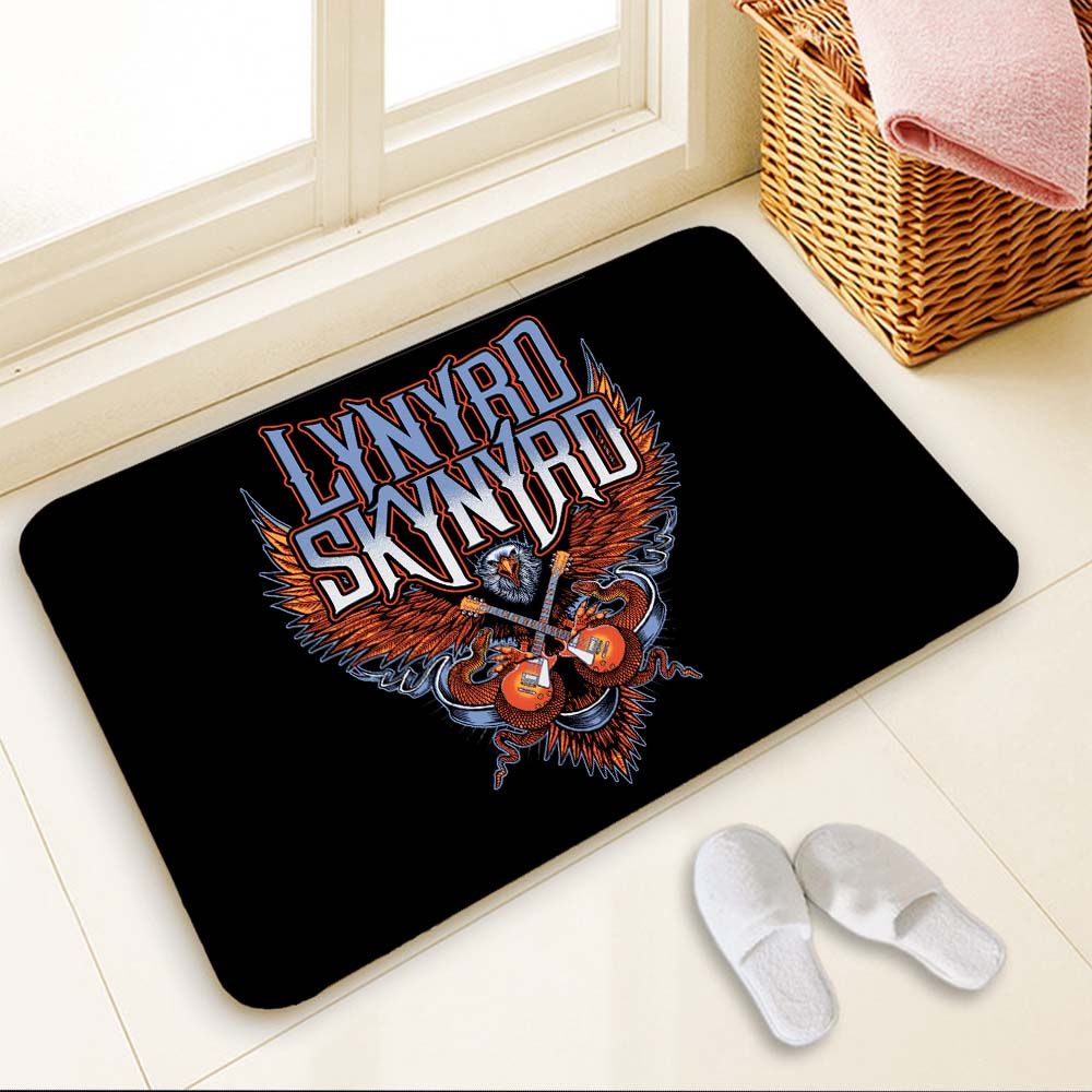 Lynyrd Skynyrd Doormat Custom Your Mats Print Slip Resistant Door