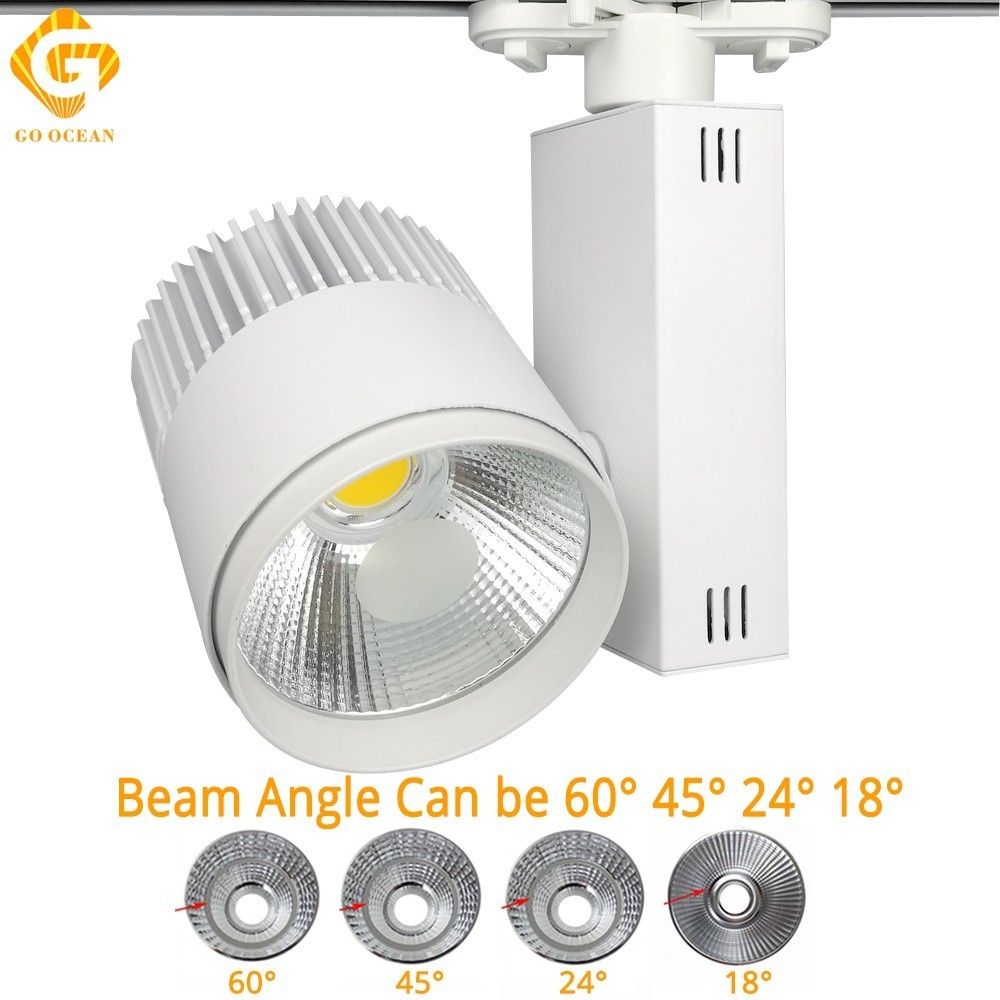 2018 track lighting led rail dimmable 20w shoes shop wire track