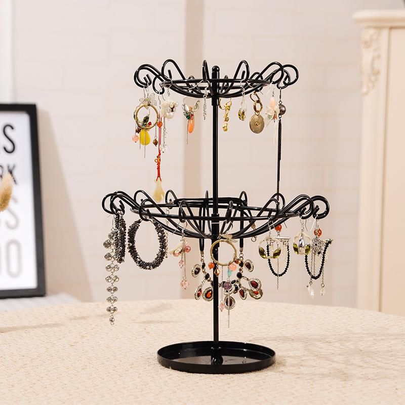 2020 Juelee Rotating Jewelry Display Stand Necklace Bracelet Earrings 