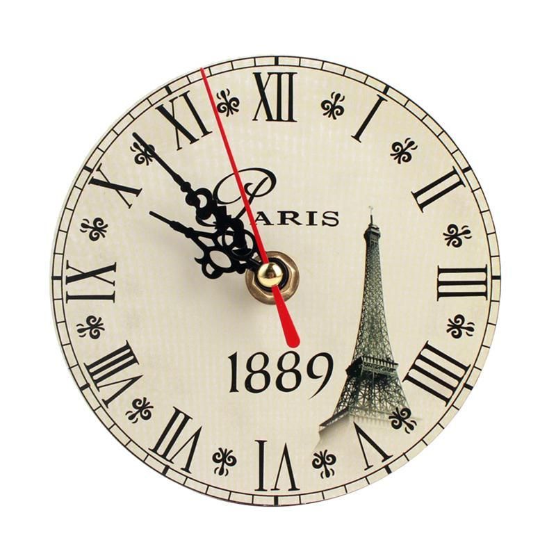 Vintage Wooden Decorative Round Wall Clocks Large Numerals Vintage Wooden Decorative Round Wall Clocks Large Numerals Clock Quartz For Living Room Bedroom Home Office Decor Cool Digital