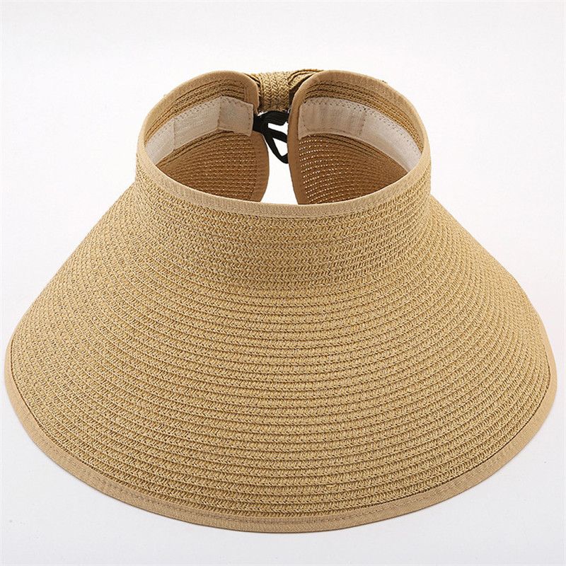 Straw hat with no top Clearance