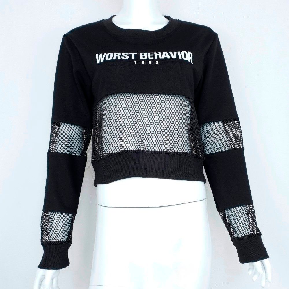 worst behavior moletom com capuz blue