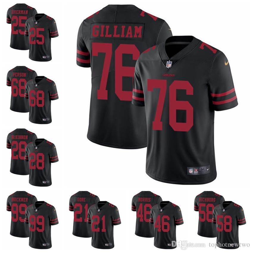 jimmy garoppolo jersey black