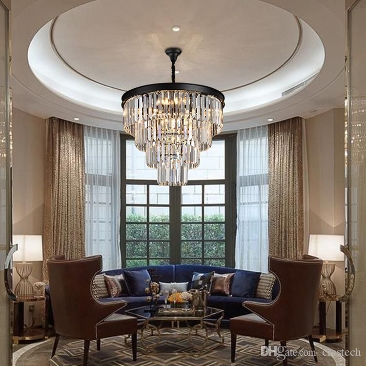 American Black Iron Art Crystal Chandeliers Rblown Glass Chandelier American Black Iron Art Crystal Chandeliers Rblown Glass Chandelier Ustic Bedroom Lamp Smoke Gray Light