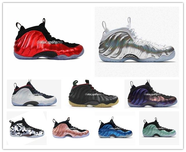 nike foamposite verde