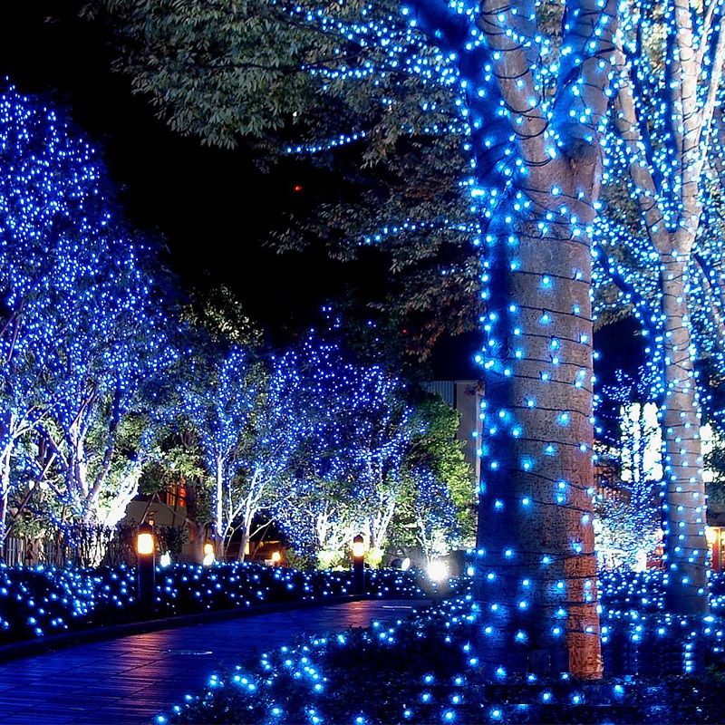 Led Lights Lantern String Outdoor Lighting Project Waterproof All Over The Star Decoration Party Wedding Decorative Lamp